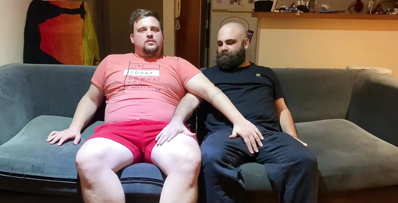 I Invited This Hot Bear for Movies Nights and We End up Fucking. Part 1