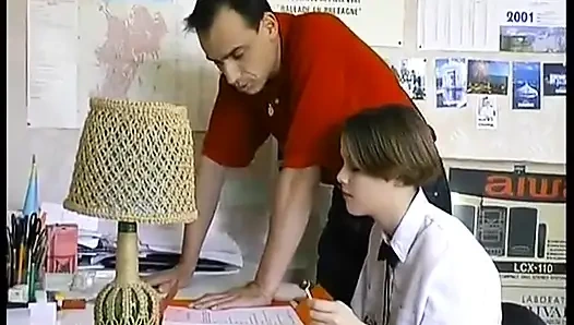 Ein bachelor wird von ihrem mathelehrer gesprengt