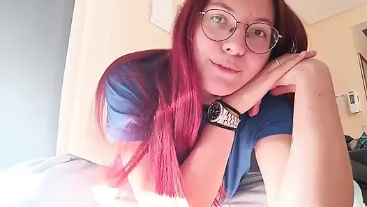 Joi - cewek jerman ngocok kontol dengan ganas - ngomong jorok barefeet dan cuckold