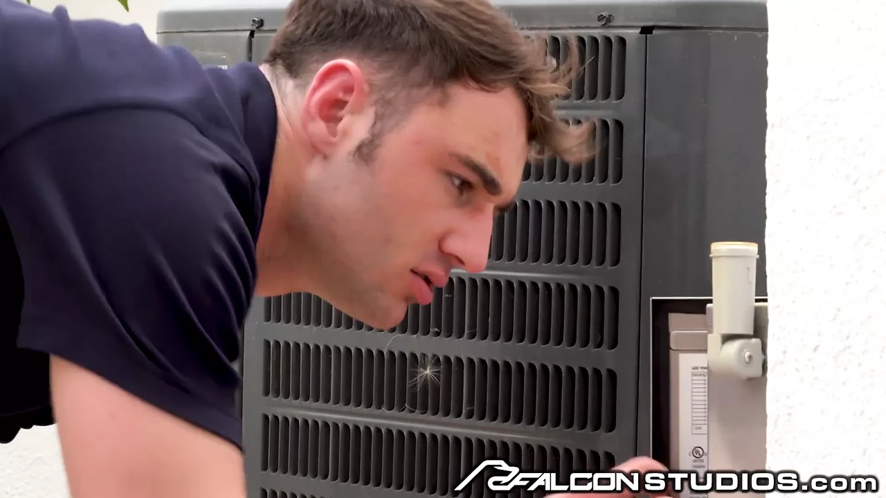 FalconStudios - Repairman Michael Boston's Perfect Ass Eaten