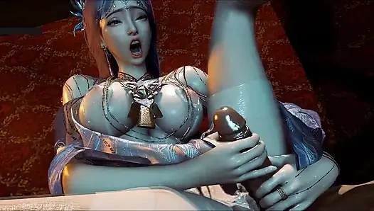 Вечная королева желаний богини - 3D анимация, хентай