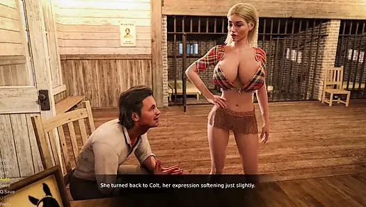 Lucky Lucy and Daltons Banging in the Wild West 1