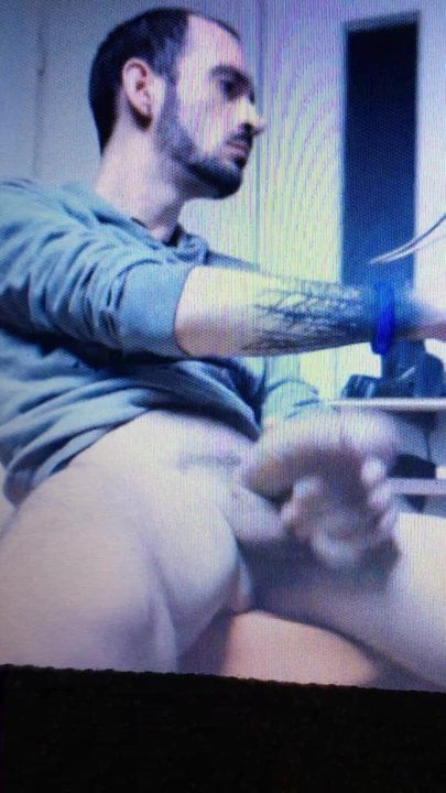 Sexy Latino huge cock