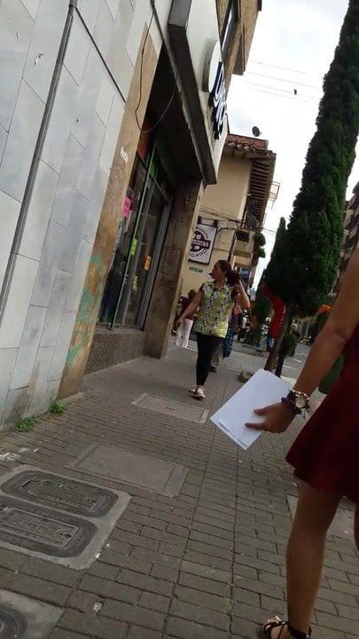 good buttock in red dress # 2