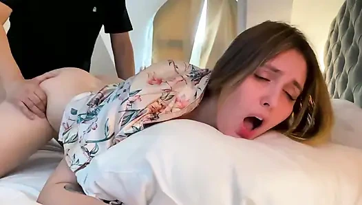 Fucked stepmom in hotel room after party