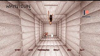 Cube blanc - jeu porno