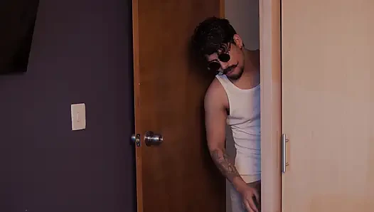 Looking for My Stepsister I Get with Her Girlfriend, We Fuck and She Sees Us