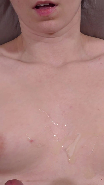 Jaw-dropping moment from "POV Cum On My Hot Natural Tits!"