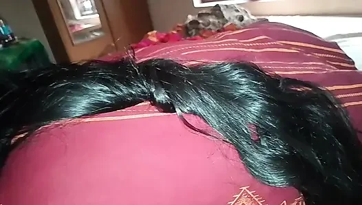 Teenage girl puts her boyfriend's penis in her mouth and pleasures him