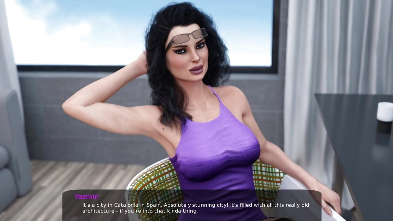 Milfy City v0.6e, часть 16 возбужденные девушки вокруг меня, от LoveskySan69