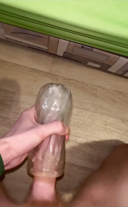 Horny Pup Fucking a Fleshlight Sex Toy and a Lot More