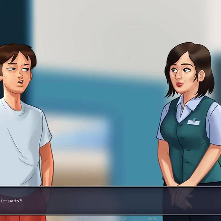 Sommertime Saga: at the gym and the mall ep.13