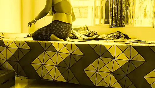 Hard fucking my sweet bhabi with beautiful Sharee at your home.