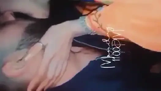 Yeni evli Pakistanlı çift ateşli balayı romantizmi ve sikişiyor