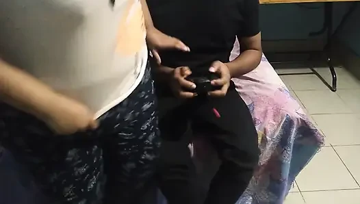 Step Sister Fucked by Step Brother While Playing Games