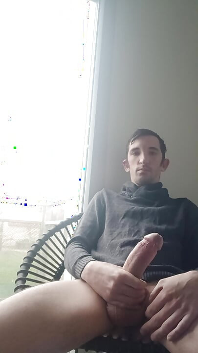 Morning handjob