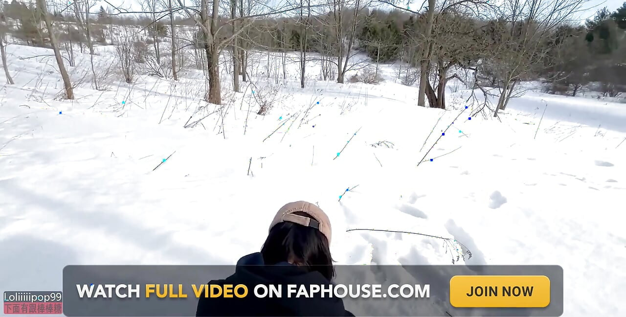 Asian Lululemon Fitness Girl Fucked Warm in -20c