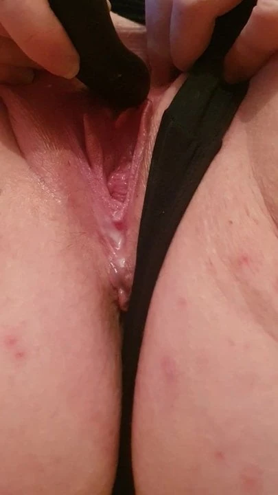 The wife playing