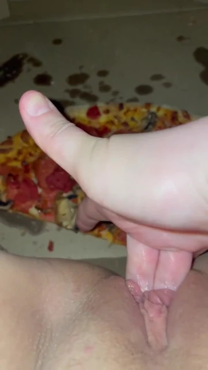Jaw-dropping moment from "PIZZA TEEN MASTURBATION -KINKY FOOD FETISH-FEMALE WEIRD ARAB PORN-REAL ORGASM- AMATEUR- ARABIAN"