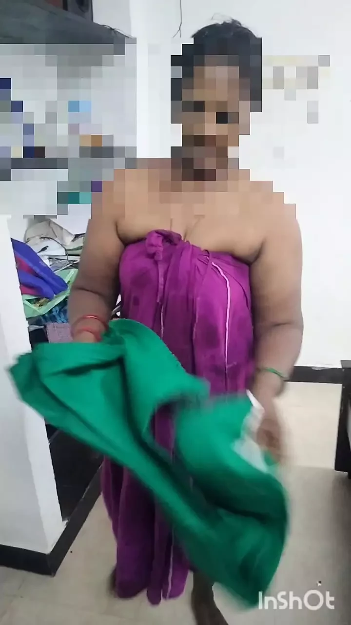 Dress wearing amma , magan watching hot