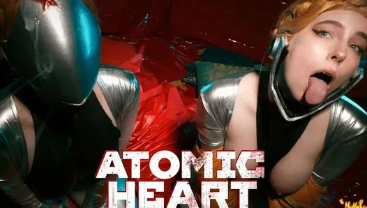 Atomic Heart Threesome with Balerinas - Mollyredwolf
