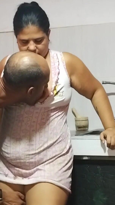 Must-share moment from "They leave me with my stepdaughter but she has a very big ass and I end up fucking her hard like"