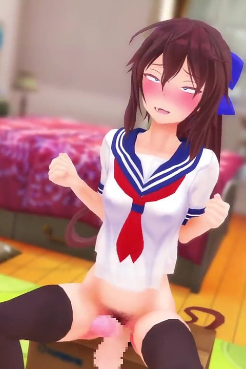 Hikari s Velikim Dildom Futa Shemale