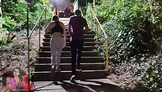 Ich hatte Sex mit einem Fremden im Park ohne Kondom.