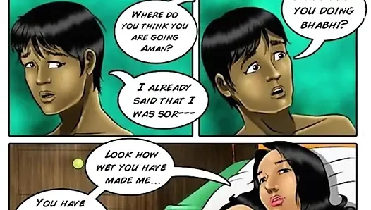 Komal bhabhi ne devarji ko pareshan kiya