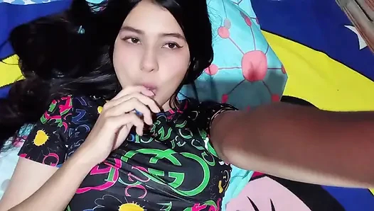 Video Call with My Sister-in-law I Show Her My Vagina
