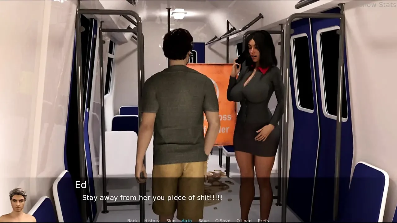 Project hot wife #44 - Merry and Ben got stuck in the elevator...Ed looked at Merry while she took a shower