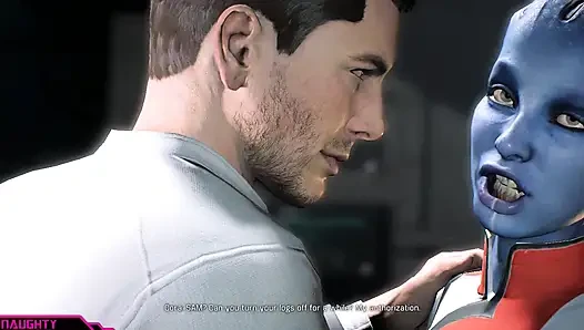 Mass Effect Andromeda Lexi, мод в секс-сцене