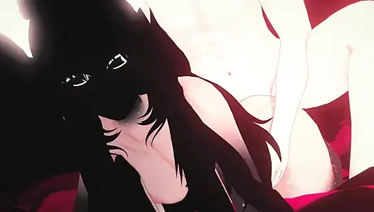 İblis kraliçesini hamile bırakıncaya kadar sikiyor