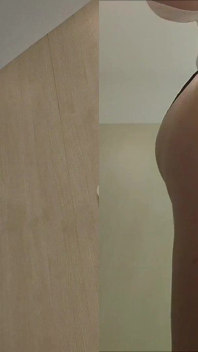 Spectacular moment from "Peeping at a naked girl with big boobs in the locker room"