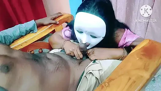 Staf kantor yang terangsang memberikan hadiah panas untuk bosnya untuk dipromosikan - audio lengkap tamil dengan erangan keras erotis