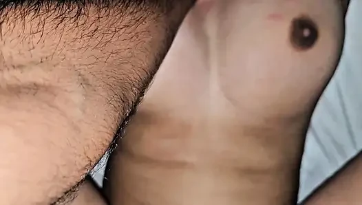 "Hindi Voice" Sexy Indian cheating girlfriend fucked by her bestfriend