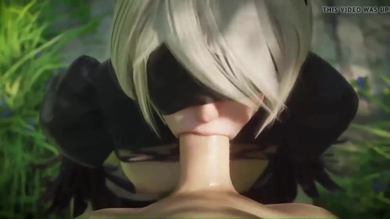 Hot Nier Automata baise avec pipe et éjaculation
