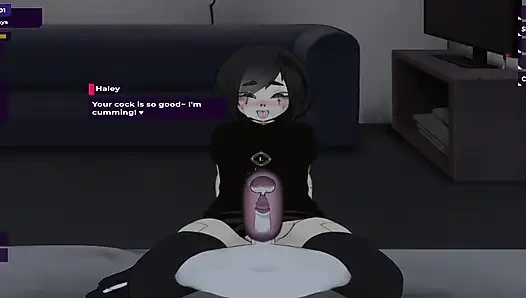 Моя антиутопия робот-подруга, Позволяя ей взять на меня главную роль.