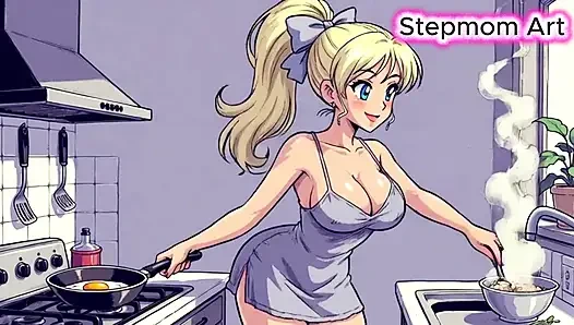 31 talimatı üvey anne arzuyla yanıyor ve damlatıyor - benimle gel% 100 boşalırsın - edepsiz konuşma