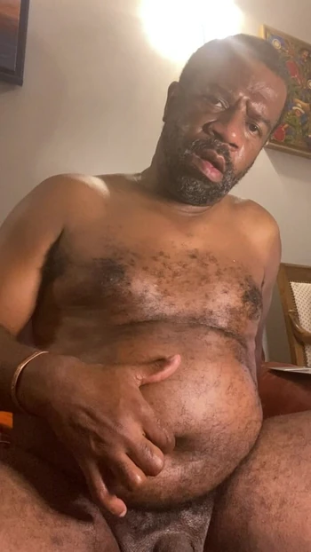 i touch my belly