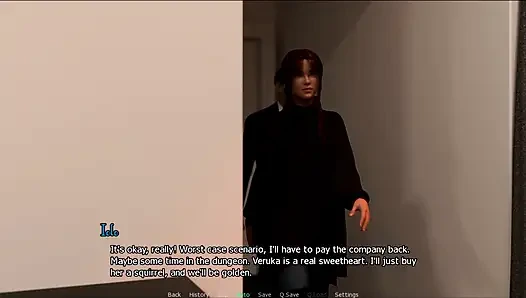 Anzeige # 7 Lucy und ich buchten unser Self in einem Hotel.