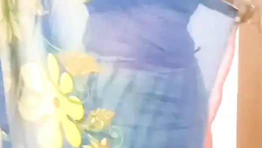 Desi Indian Tamil BBW Wife Nude Tease Big Boobs Ass Hairy Pussy Saree Wearing! Renuraj