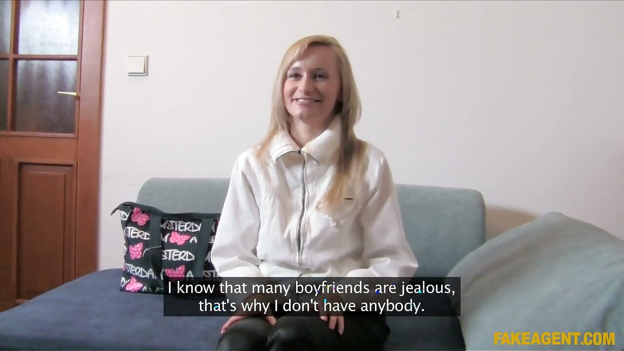 Fake Agent - Blonde MILF Begs for Anal Creampie