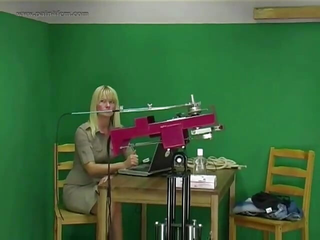 Daria Spanking Machine - Breast Whipping