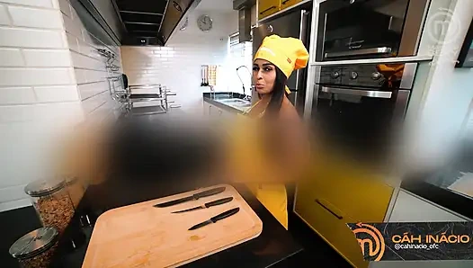 Hot Latinas Lesbians Cooking  - SFW