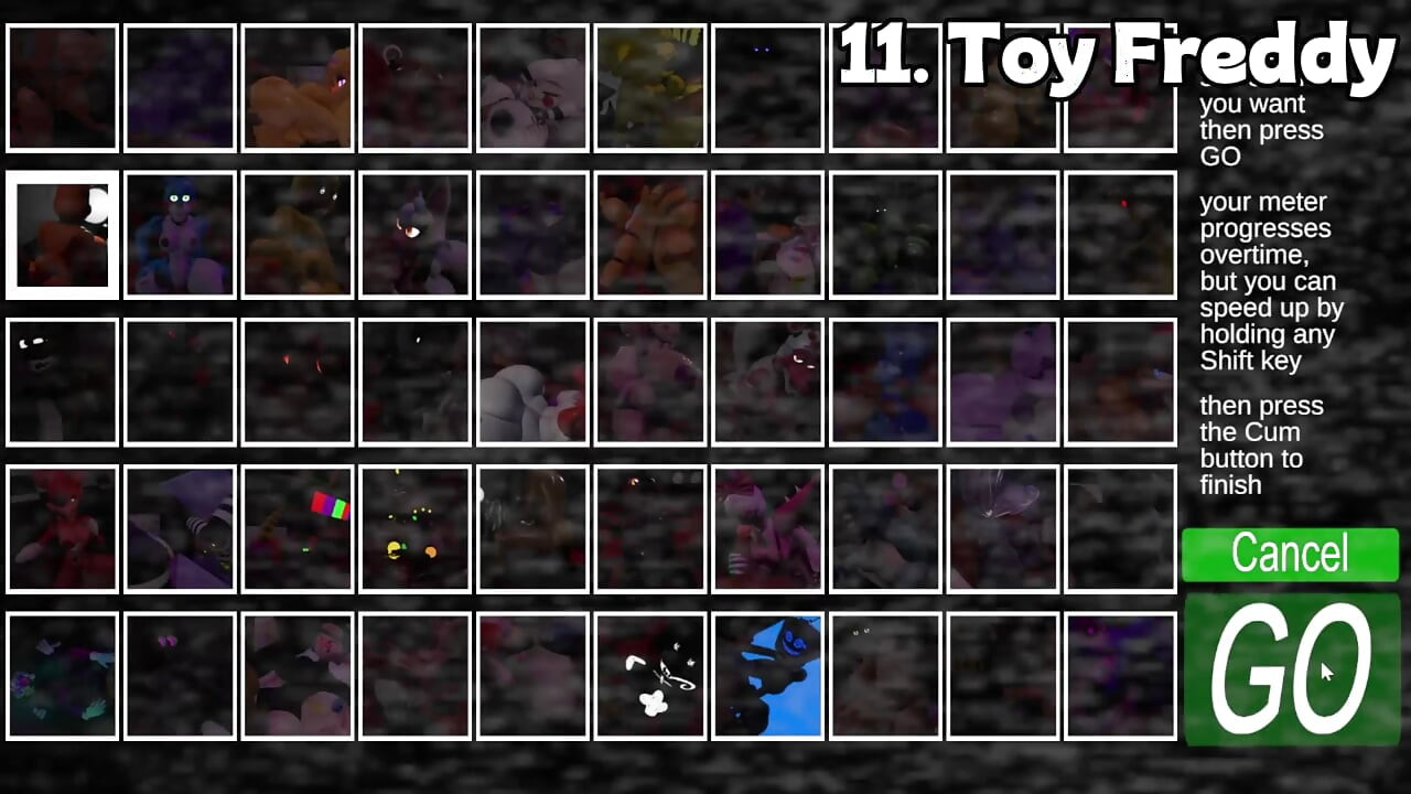 Erotic Custom Night - All sex scenes