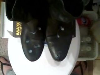 Сперма на обуви моей подруги 9 #