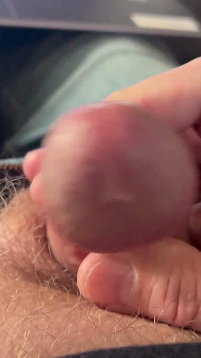 Playing with My Small Wet Cock
