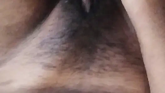 Busty bitch playing with herself and fucking herself with a cucumber