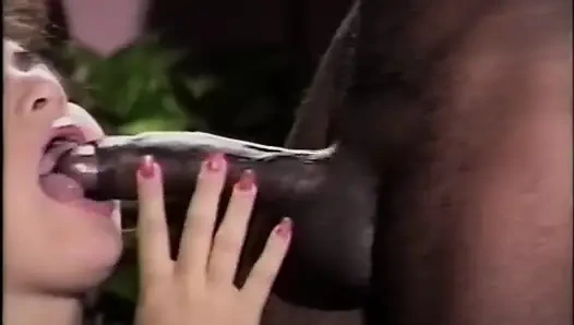 Schwarz-weiß-behaarte muschi im schlafzimmer gefickt